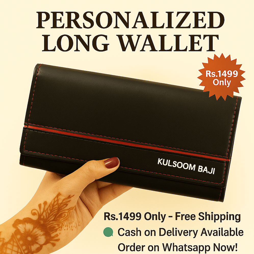 Luxury Personalized Leather Wallet - GiftCity