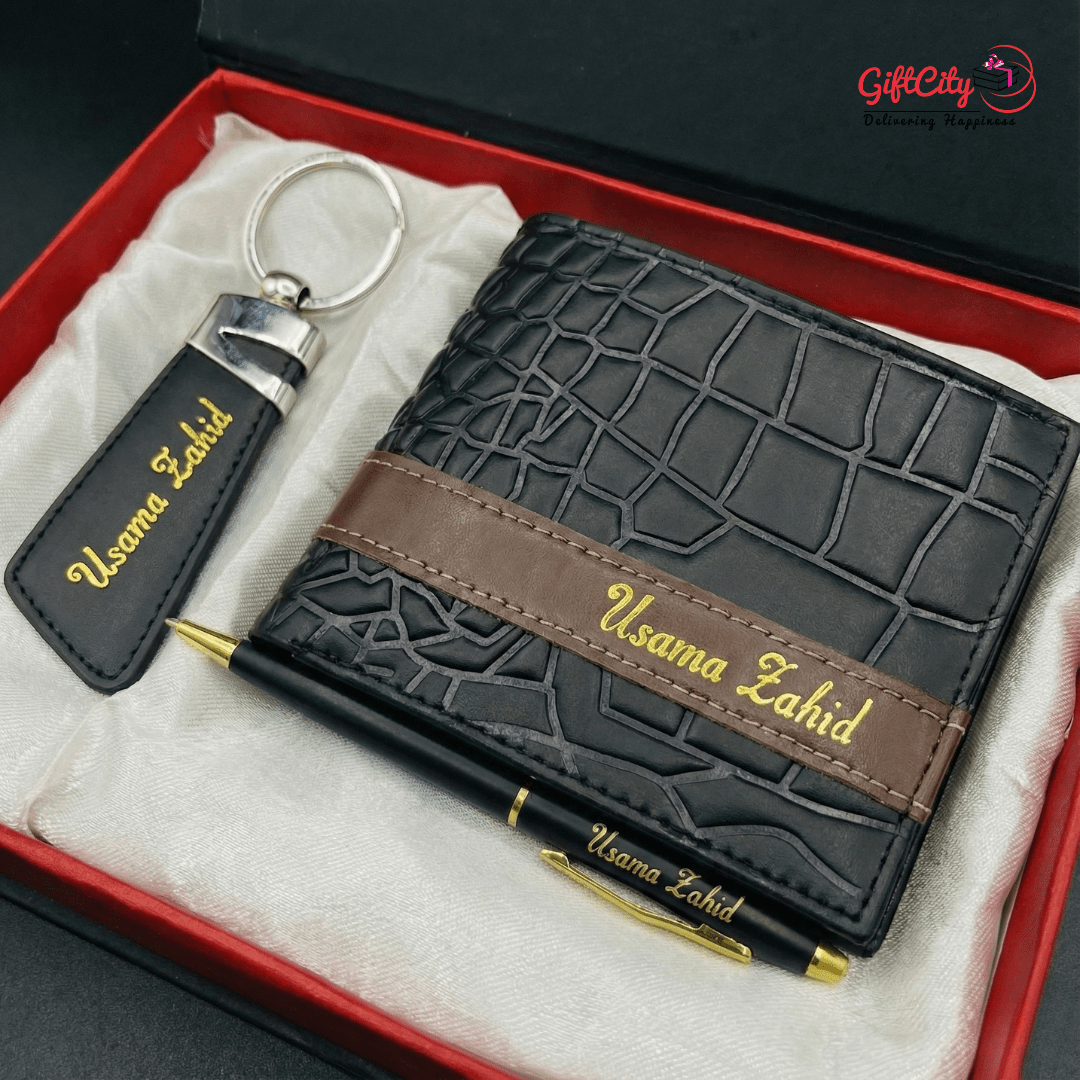 Best Seller Wallet Gift Set for Him - GiftCity