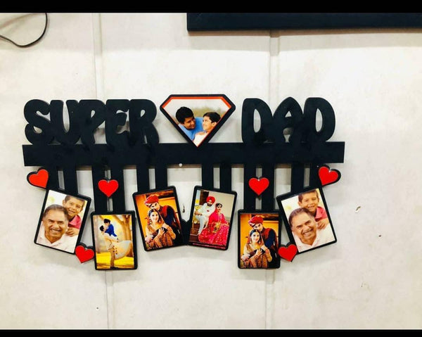 Customize Father day Frame Wooden material 15x12 size | Personalized Father's Day Gift