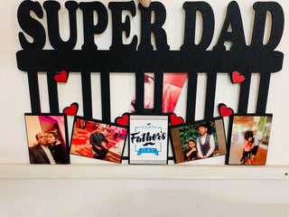 Customize Father day Frame Wooden material 15x12 size | Personalized Father's Day Gift