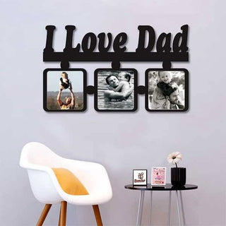 Customize Father day Frame Wooden material 15x12 size | Personalized Father's Day Gift