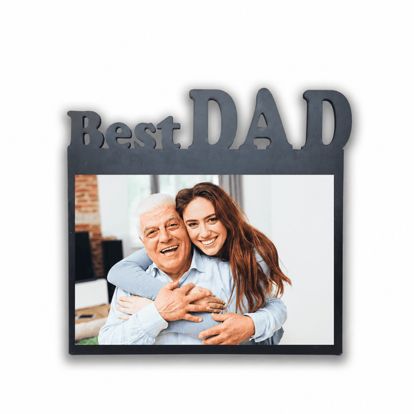 Customize wall Hanging Best Dad Frame | Personalized Father's Day Gift