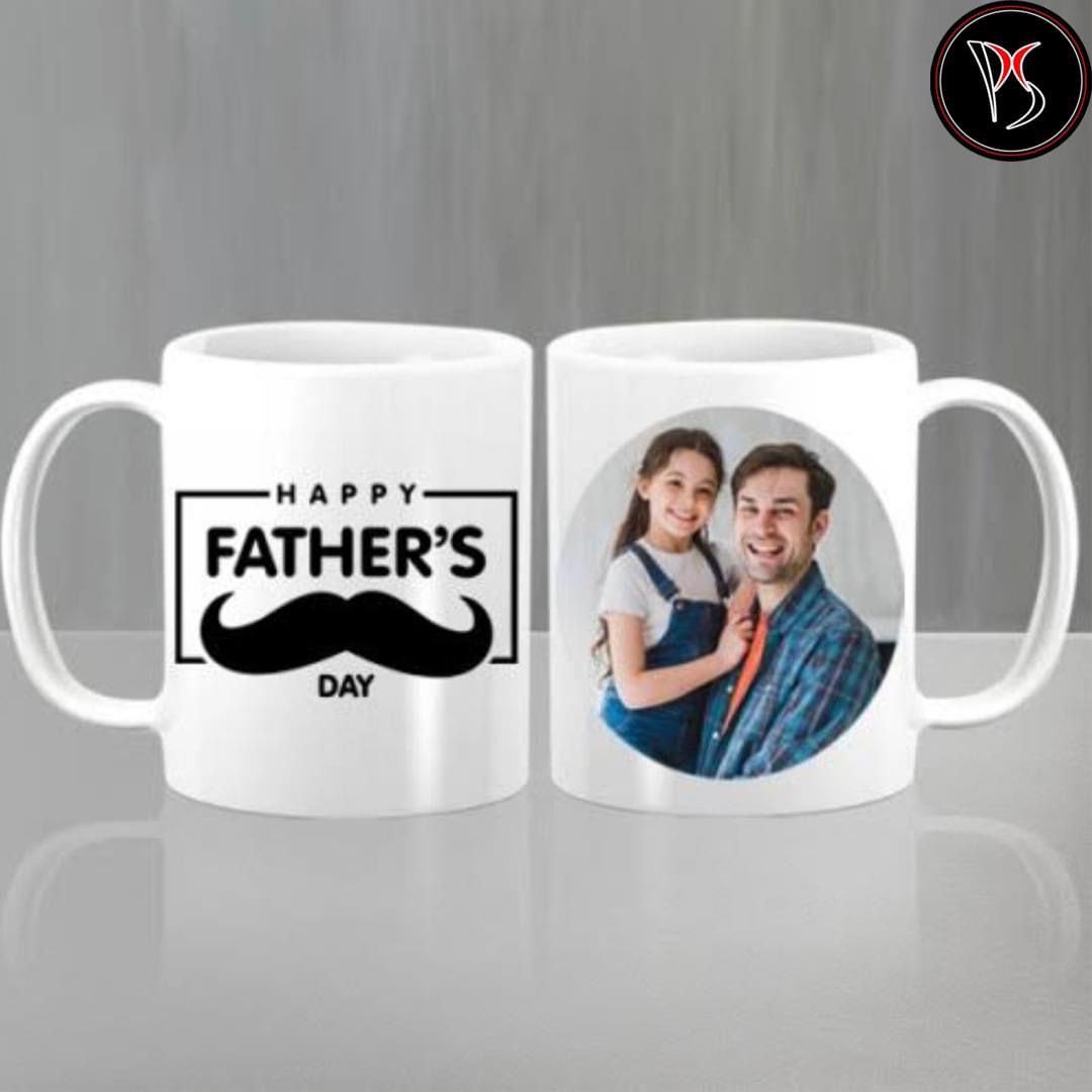 Customize White Mug For Fathers day | Personalized Father's Day Gift - GiftCity