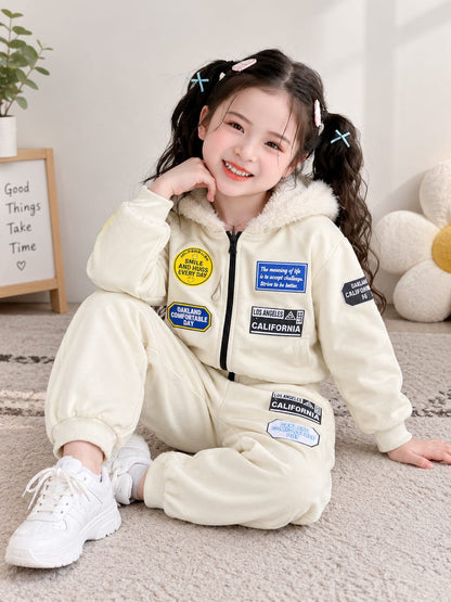 Kids winter tracksuit