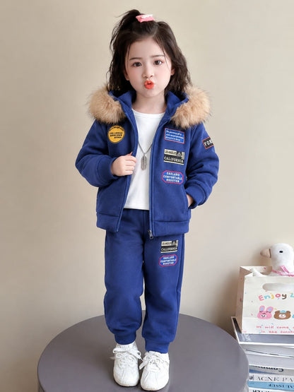 Kids winter tracksuit