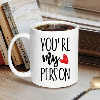 Love Couple Romantic Printed Mug Gift for Couples, Anniversary & Birthday - GiftCity