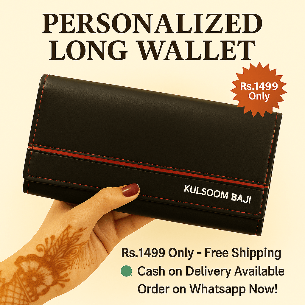 Luxury Personalized Leather Wallet - GiftCity