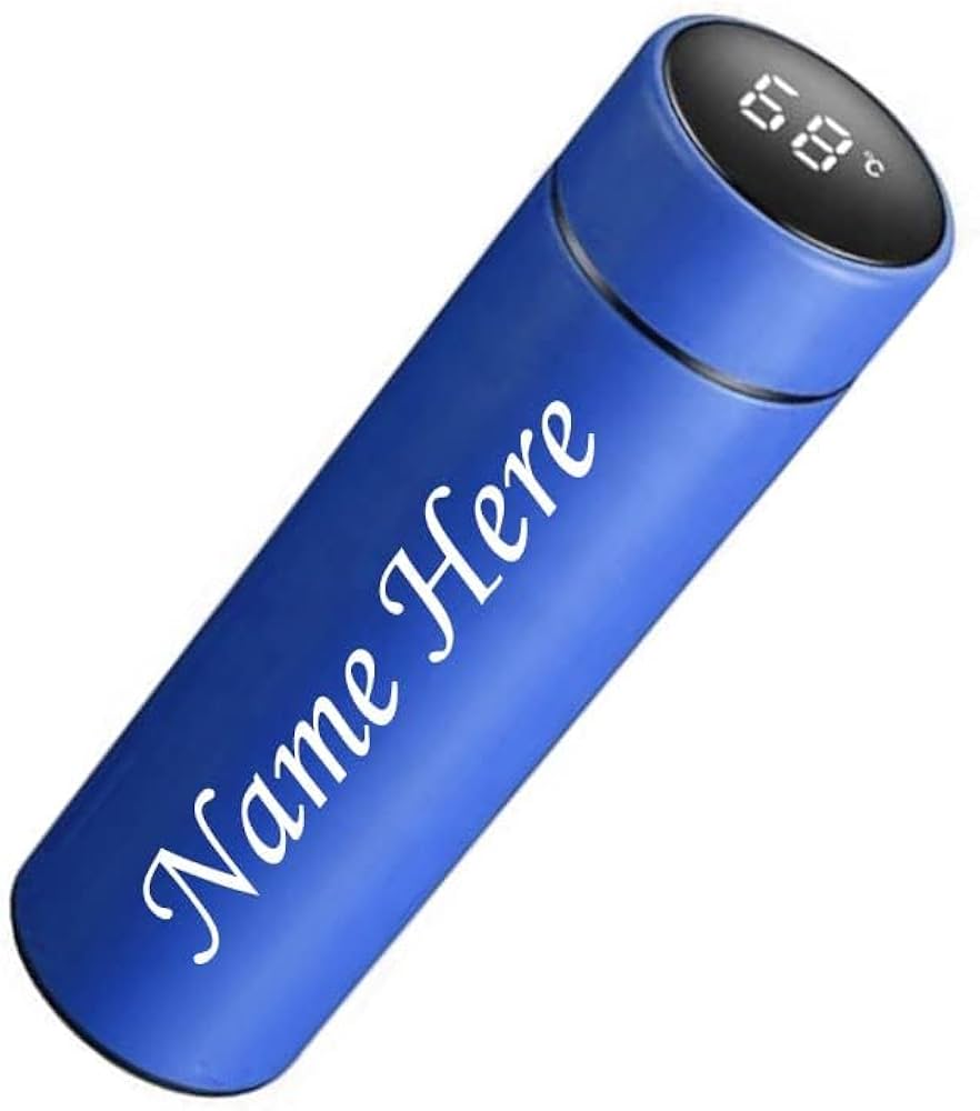 Personalized Temperature Water Bottle with Name Engraving - GiftCity