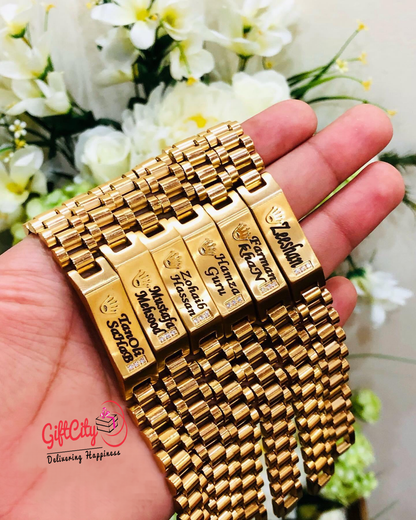 Premium Personalized Bracelet for Men - GiftCity