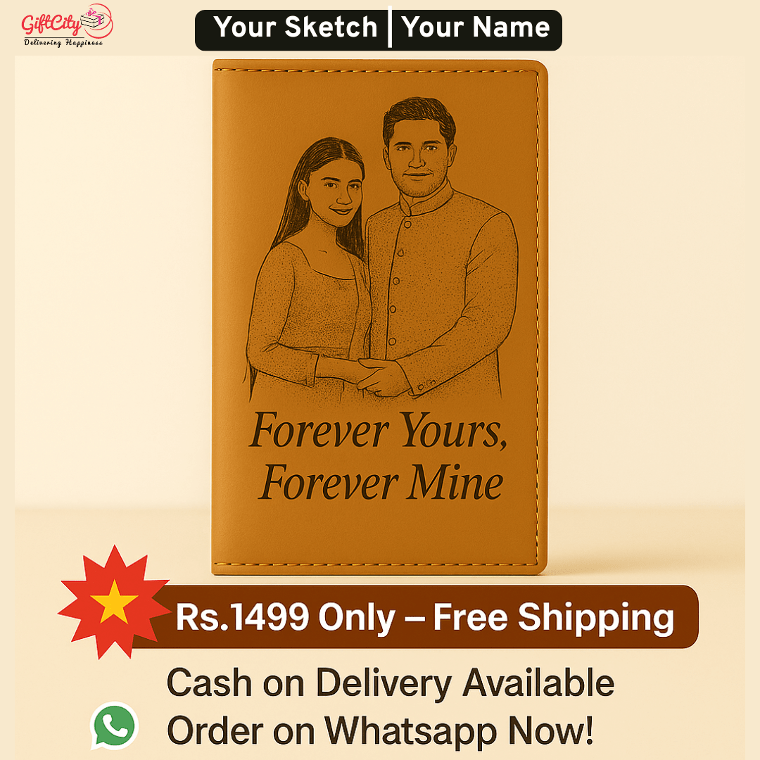 Unique Anniversary Gift Custom Leather Gift for Him/Her - GiftCity